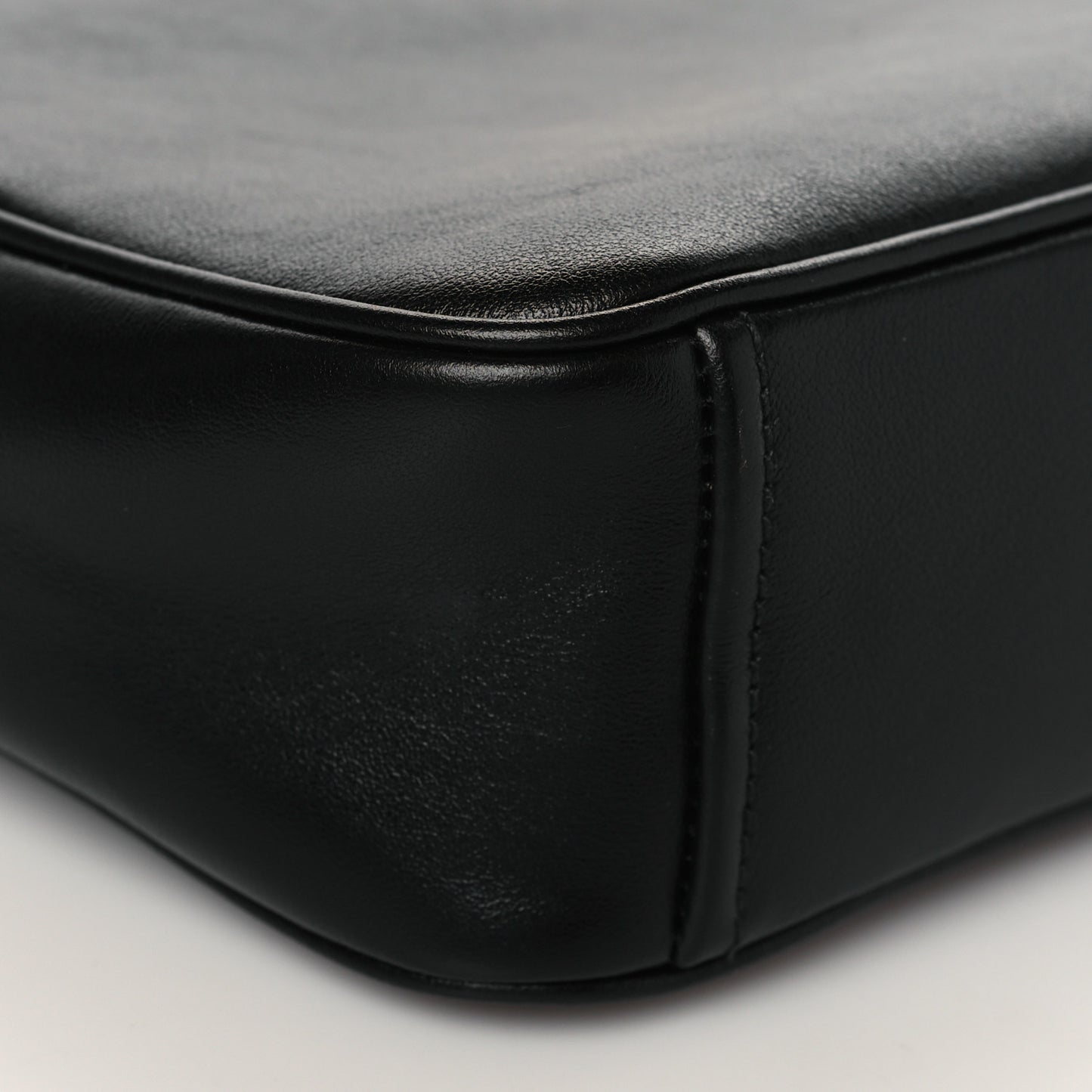 City Calf Camera Bag Black