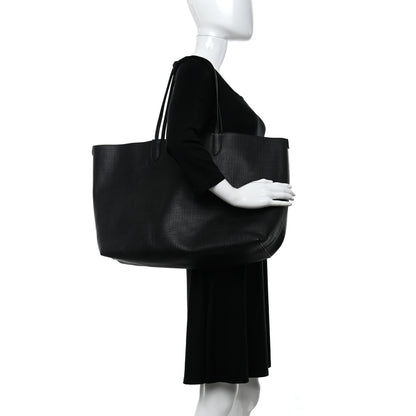 Alexander McQueen Saffiano Shopper Tote Black 2 of 9