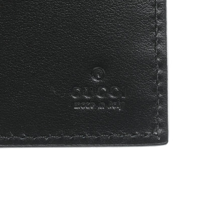 Gucci Guccissima Signature Dorian Bi-Fold Wallet Black 6 of 7