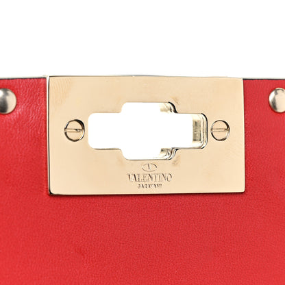 Valentino Garavani Nappa Medium Rockstud Spike Shoulder Bag Rosso Valentino 10 of 12