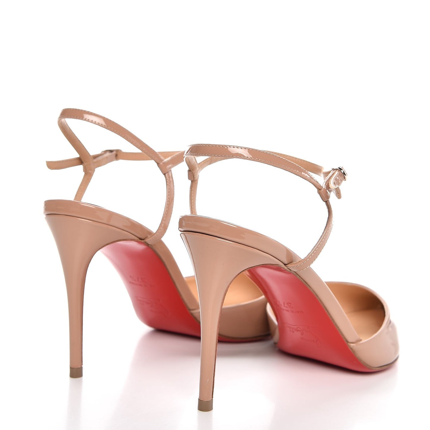 Patent Rivierina 85 Pumps 37.5 Nude