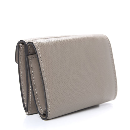 Fendi Vitello Cruise F is Fendi Micro Tri-Fold Envelope Wallet Tortora 2 of 7