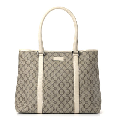 Gucci GG Plus Monogram Medium Joy Tote Off White 1 of 13
