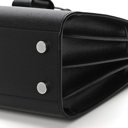 Saint Laurent Grained Calfskin Nano Sac De Jour Black 9 of 11