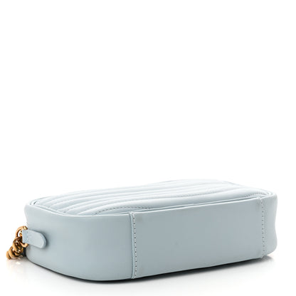 Louis Vuitton Calfskin New Wave Camera Bag Porcelain Blue 4 of 12