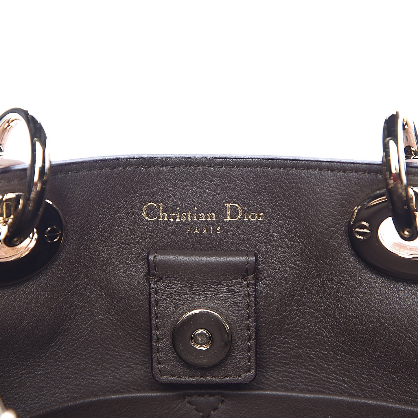 Calfskin Mini Diorissimo Tote Pink