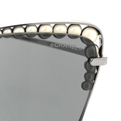 Chanel Pearl Square Sunglasses 4235-H Black 8 of 8