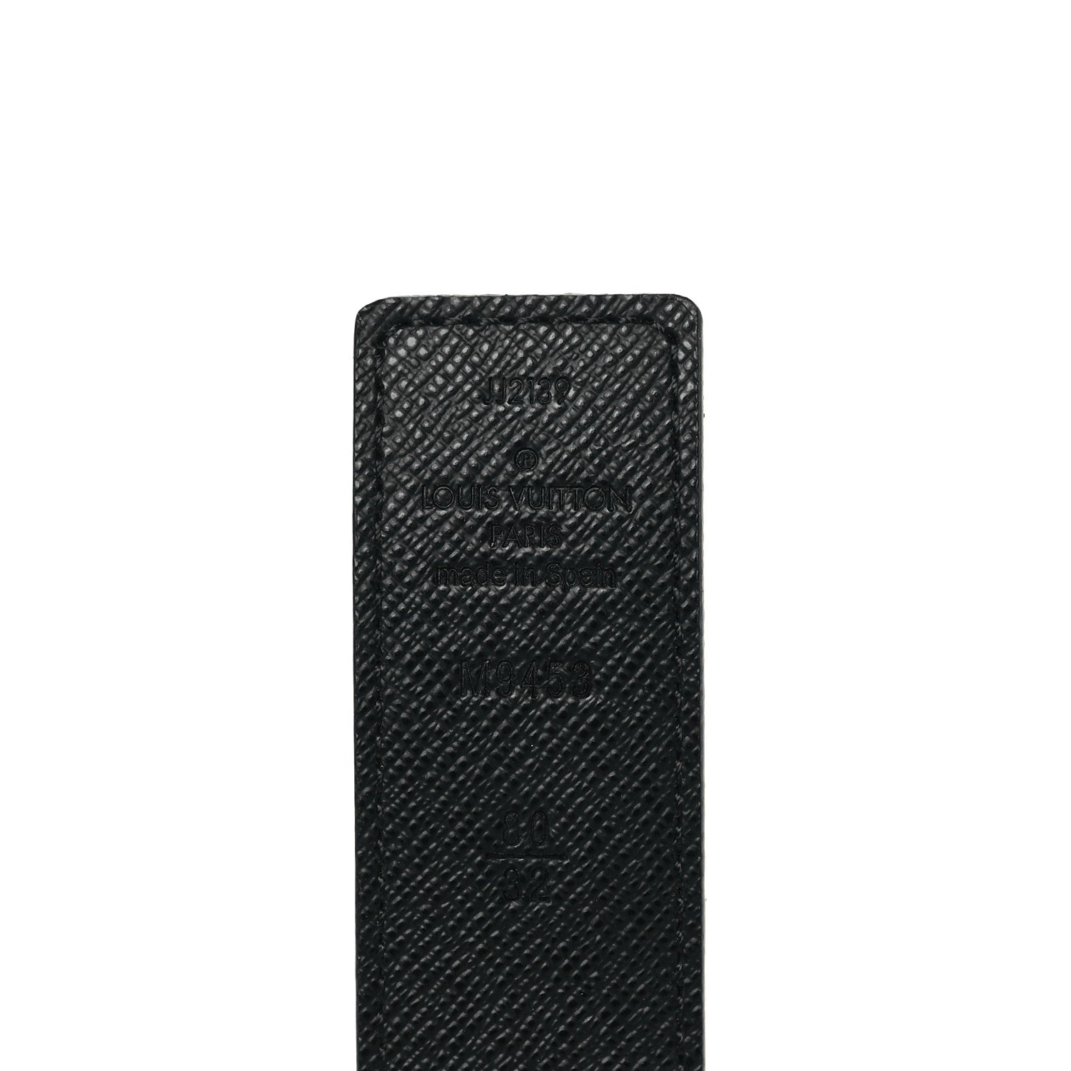 Louis Vuitton Calfskin Monogram 30mm LV Initiales Reversible Belt 80 32 Black 4 of 6
