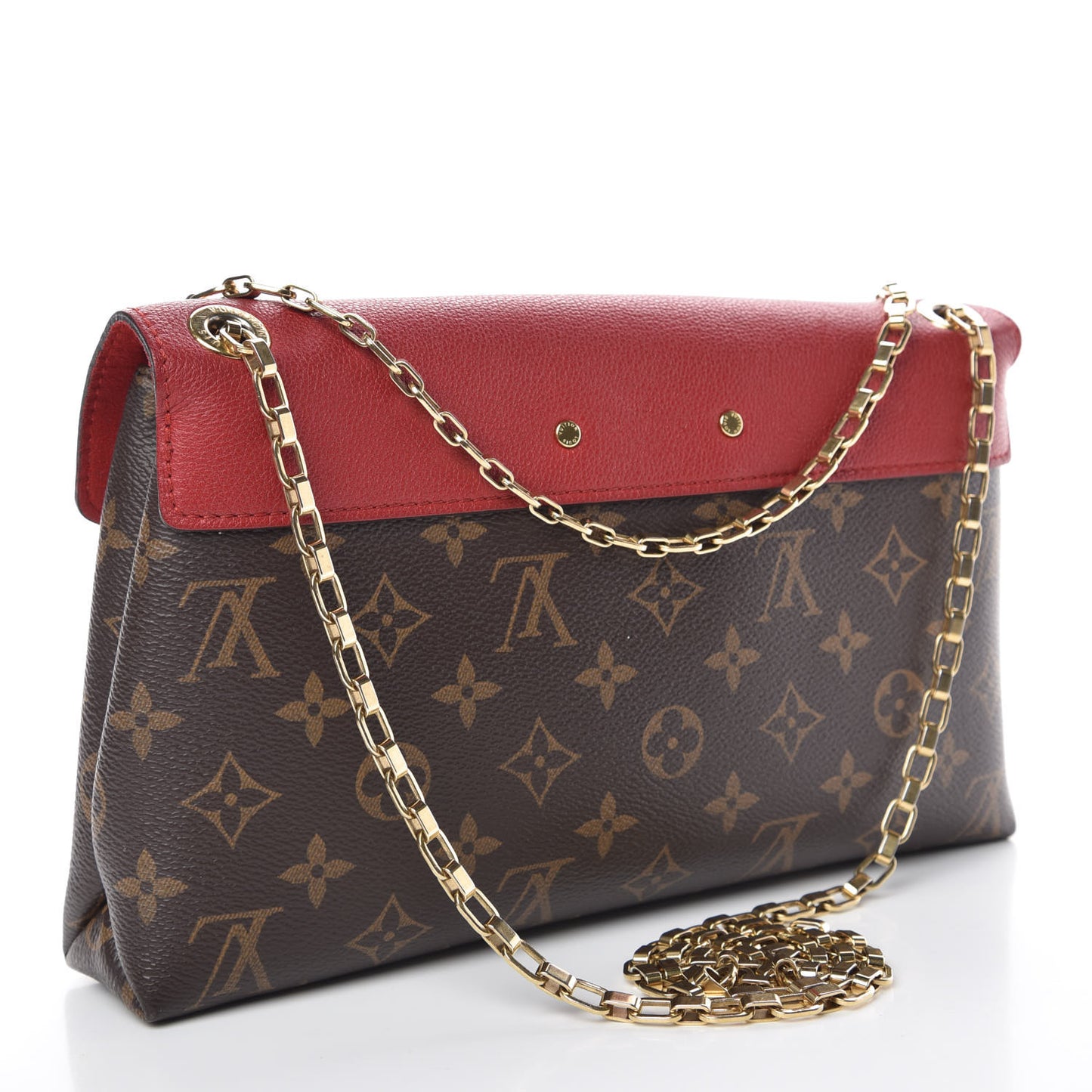 Monogram Pallas Chain Cherry