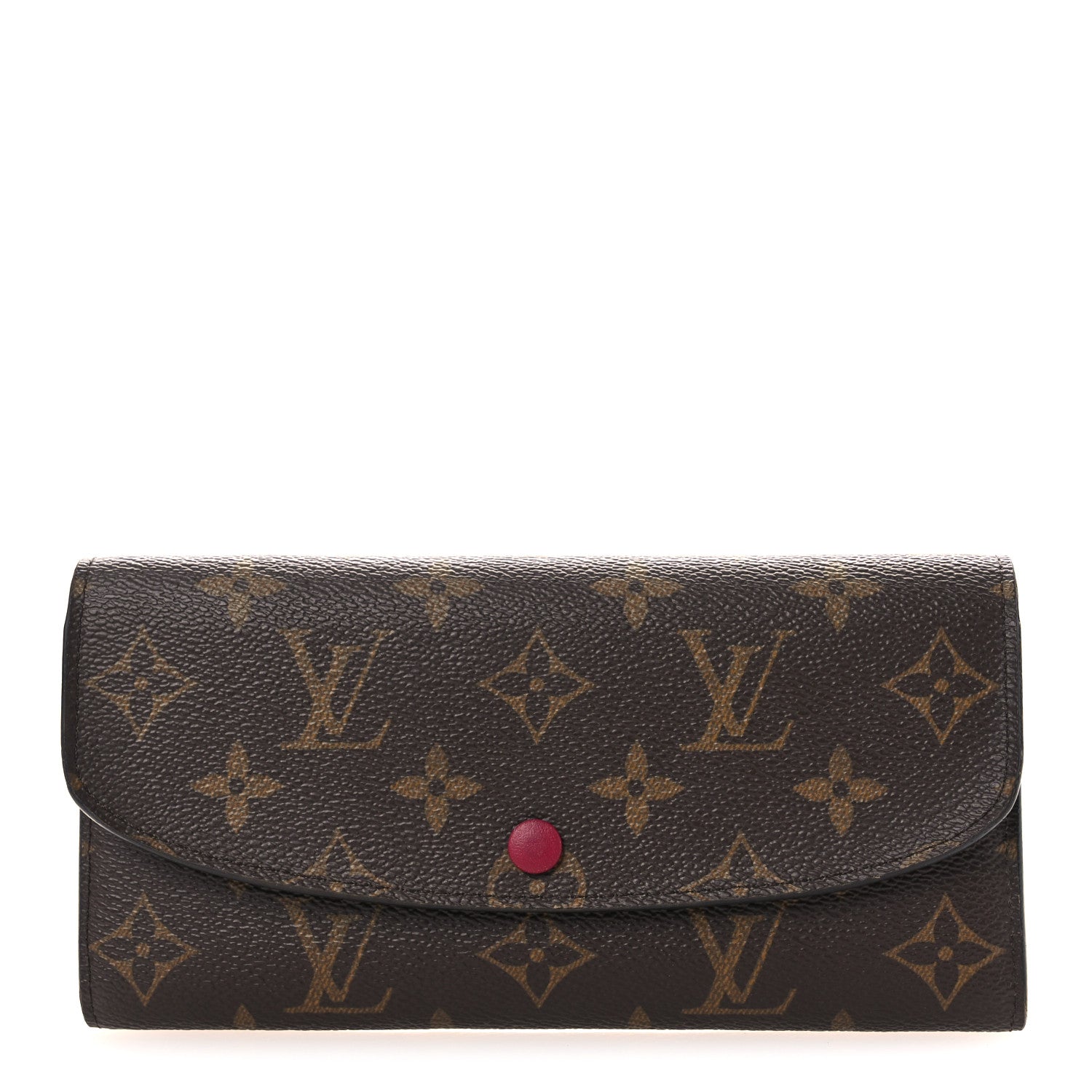 Louis Vuitton Monogram Emilie Wallet Fuchsia 1 of 7