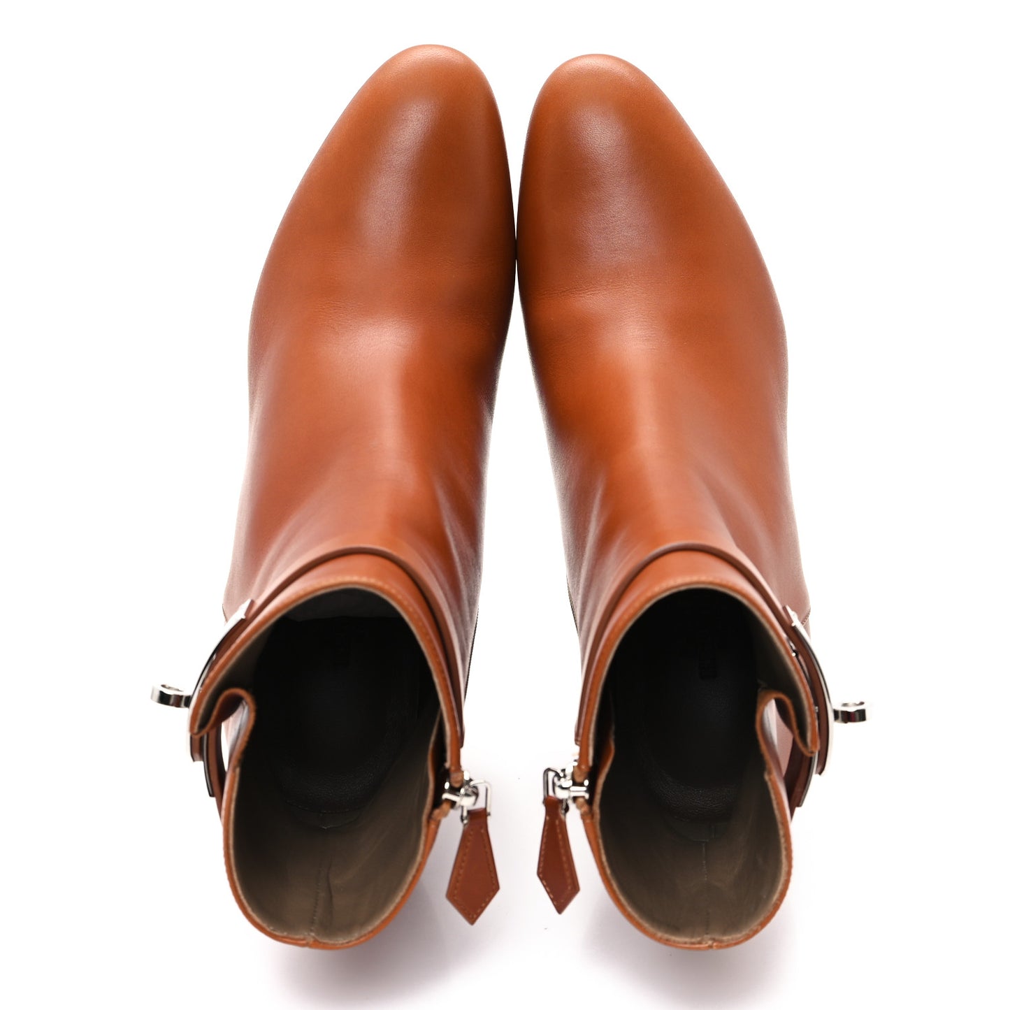 Calfskin Saint Germain Ankle Boots 37 Gold