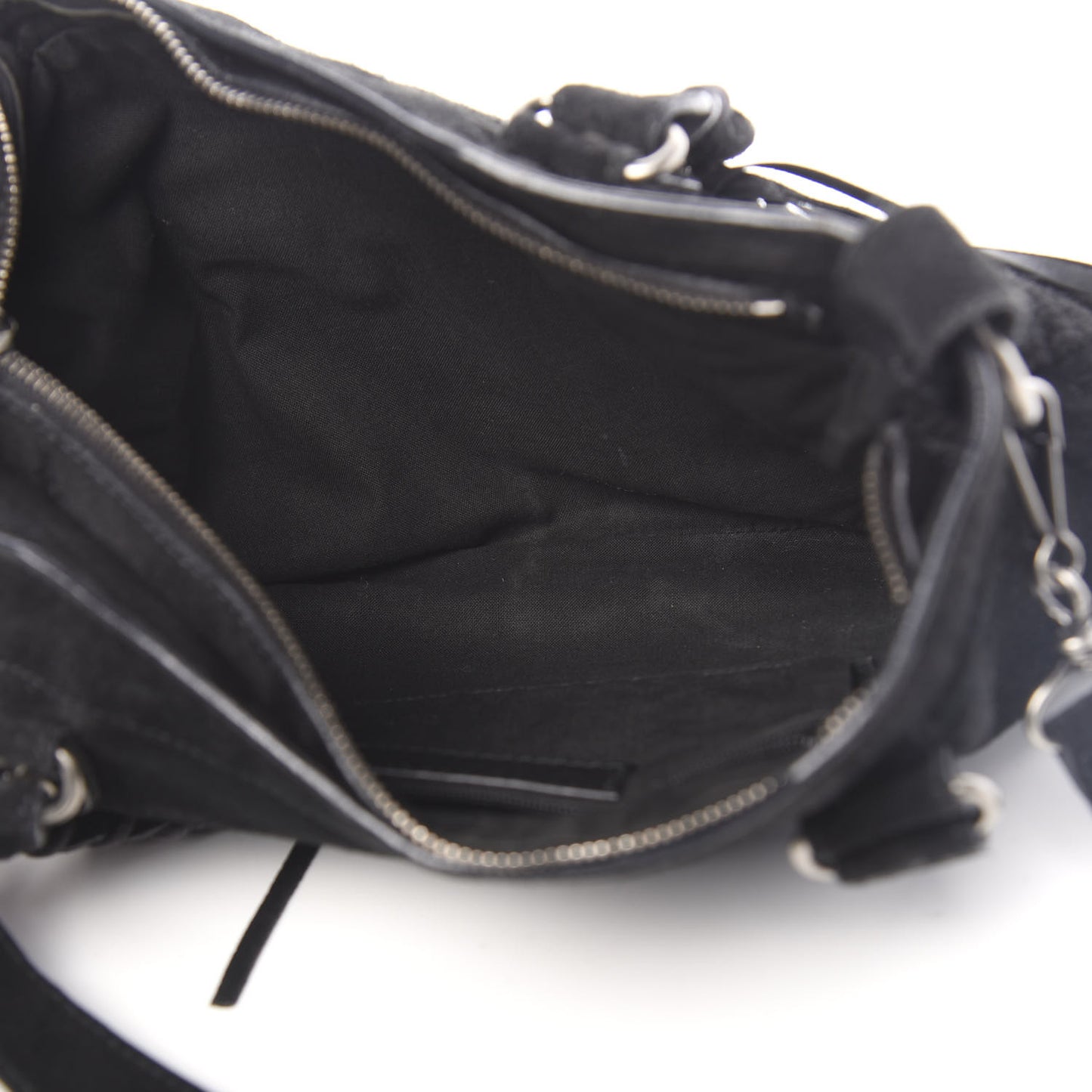 Baby Daim Suede Classic Hardware First Black