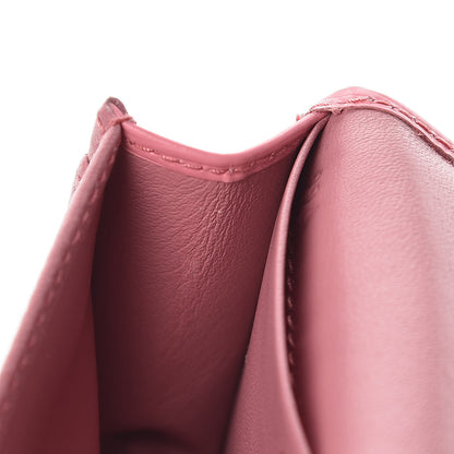 Prada Vitello Move Business Card Holder Geranio 9 of 10