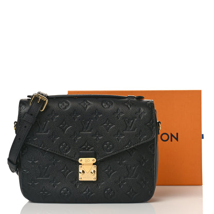 Louis Vuitton Empreinte Pochette Metis Black 9 of 9