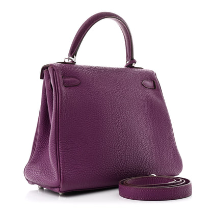 Hermes Togo Kelly Retourne 25 Anemone 3 of 13