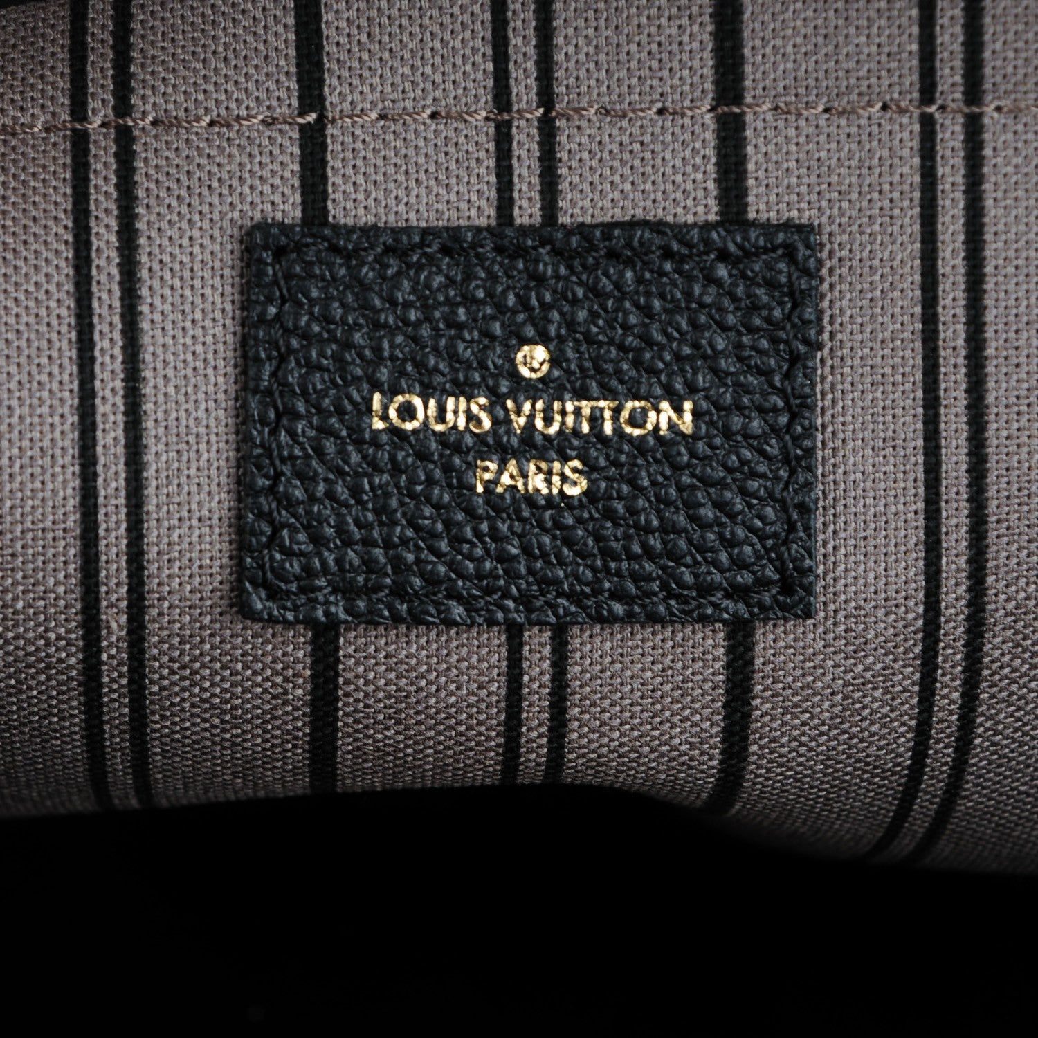 Louis Vuitton Empreinte Montaigne GM Black 6 of 8