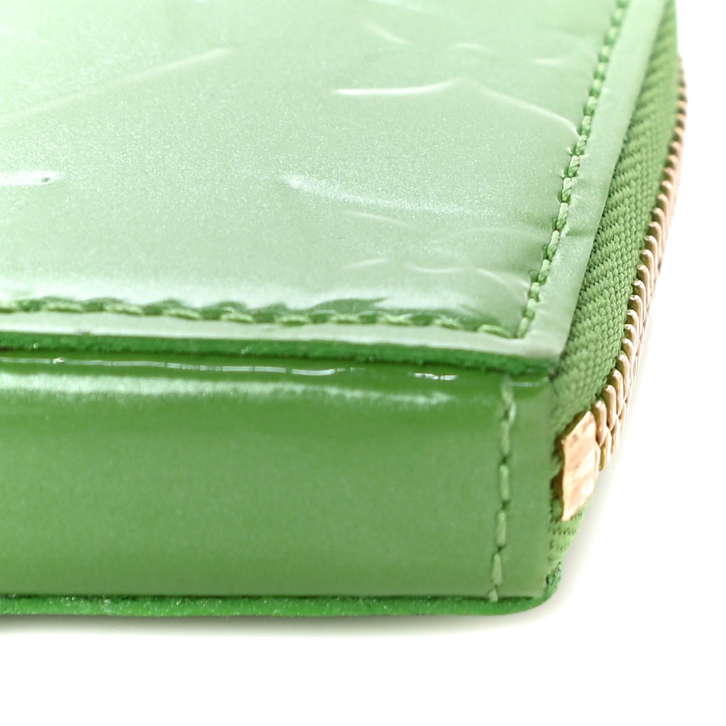 Vernis Heart Coin Purse Vert Tonic