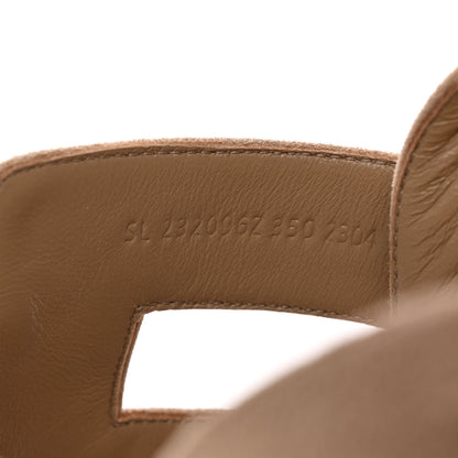 Hermes Calfskin Cork Havane 30 Sandals 35 Beige Argile 9 of 10