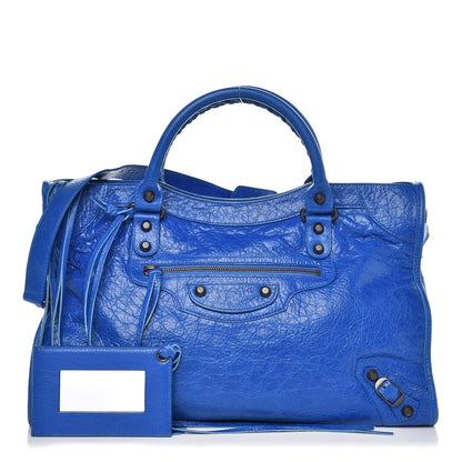 Balenciaga Agneau Classic Hardware City Bleu Lazuli 1 of 8