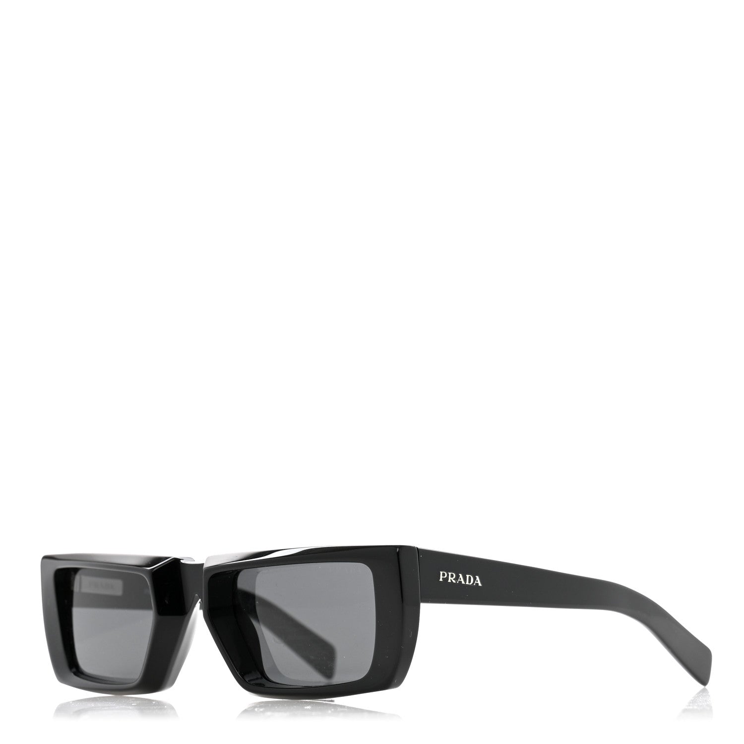 Prada Acetate Sunglasses SPR 24Y Black 1663883 – FASHIONPHILE