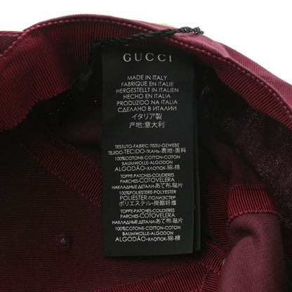 Gucci X MLB Cotton NY Yankees Baseball Hat 57-61 Lacquer 8 of 9