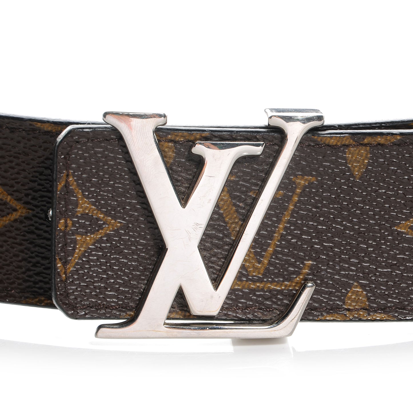 Macassar Monogram LV Initiales Reversible Belt120 48