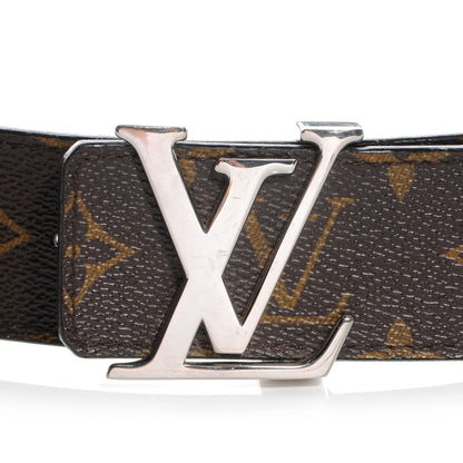 Louis Vuitton Macassar Monogram LV Initiales Reversible Belt120 48 3 of 5