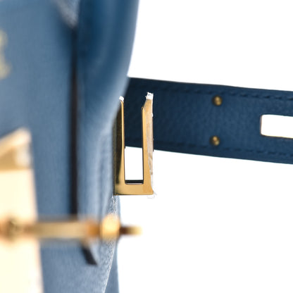 Hermes Togo Birkin 30 Cobalt 17 of 36