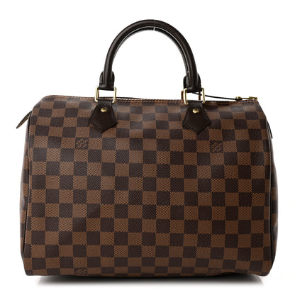 Louis Vuitton Damier Ebene Speedy 30 1 of 13