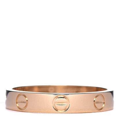 Cartier 18K Yellow Gold 3.5mm LOVE Wedding Band Ring 54 6.75 1 of 4