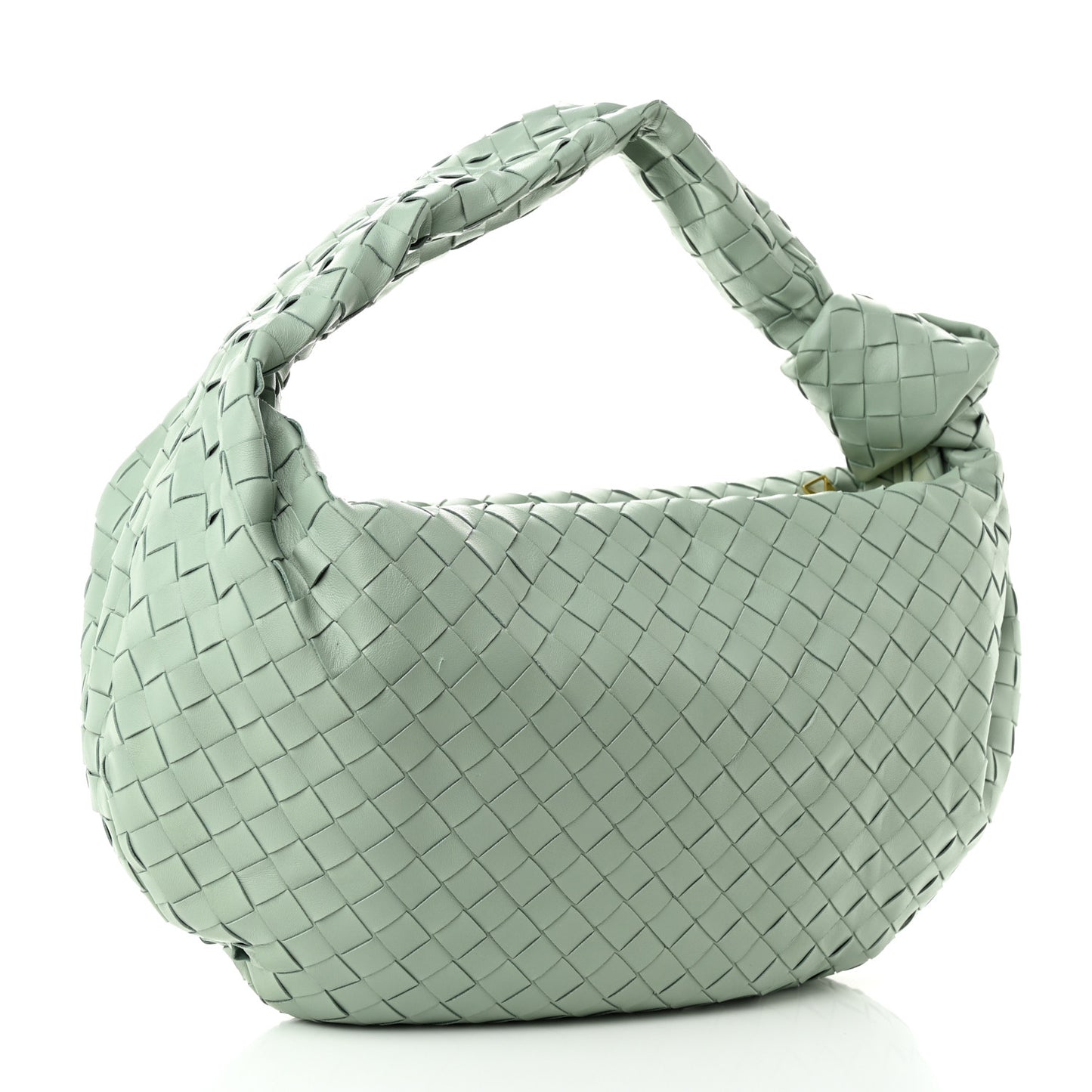 Nappa Intrecciato Small Jodie New Sauge