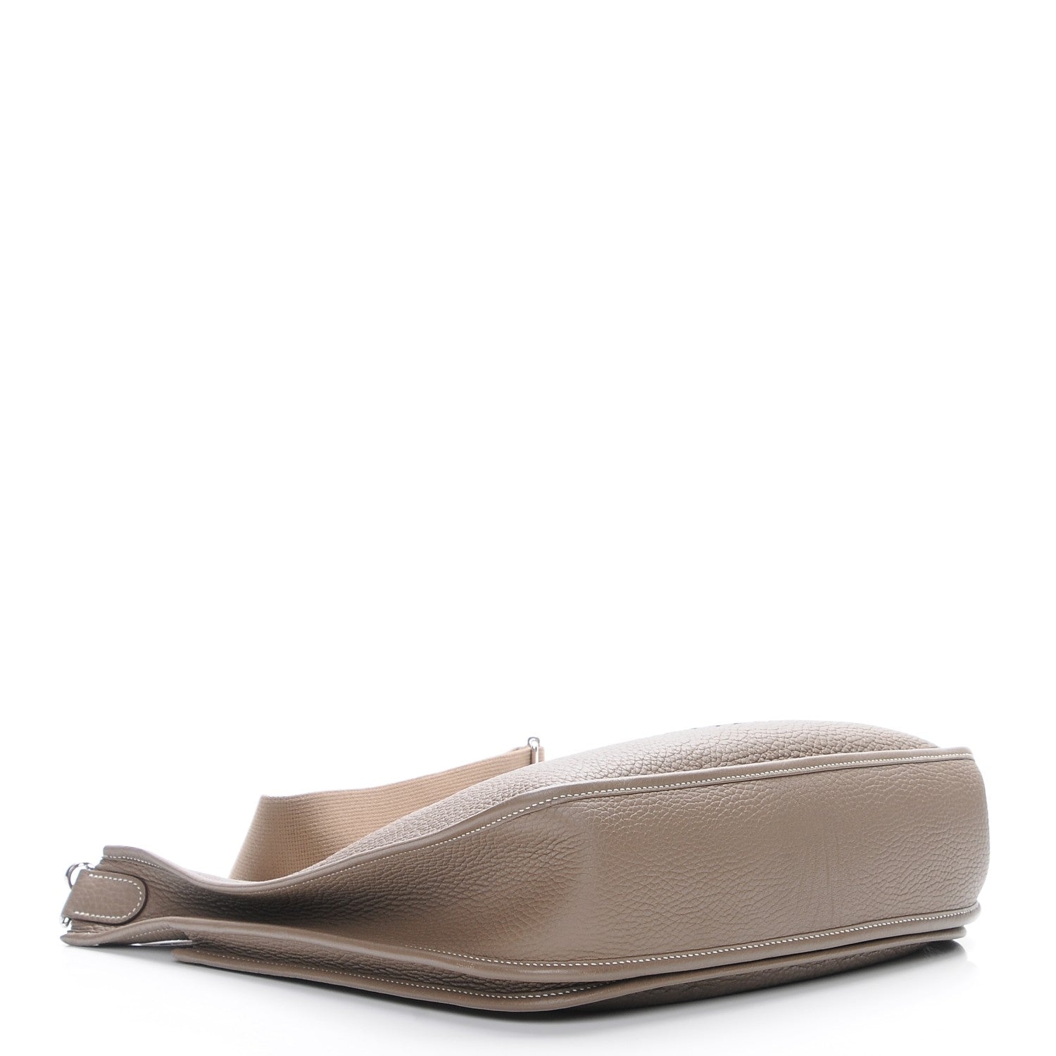 Hermes Taurillon Clemence Evelyne III GM Etoupe 4 of 8