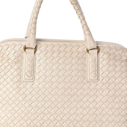 Bottega Veneta Nappa Intrecciato Frame Tote Colonial 8 of 12