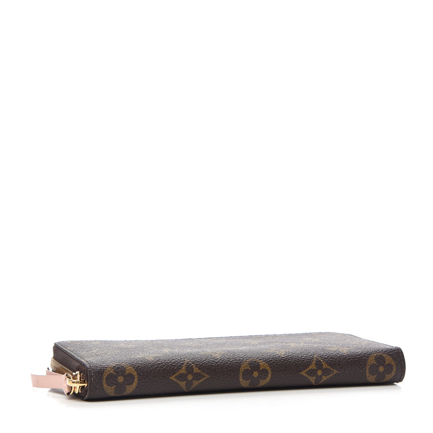 Monogram Clemence Wallet Rose Ballerine