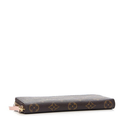 Louis Vuitton Monogram Clemence Wallet Rose Ballerine 4 of 9