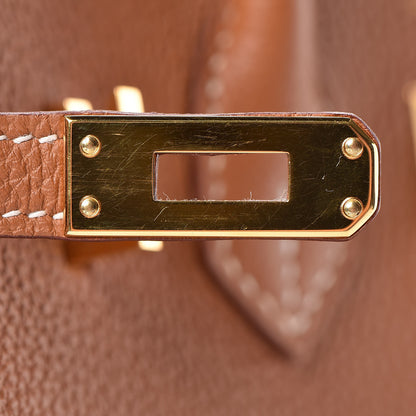 Hermes Togo Birkin 25 Gold 34 of 40