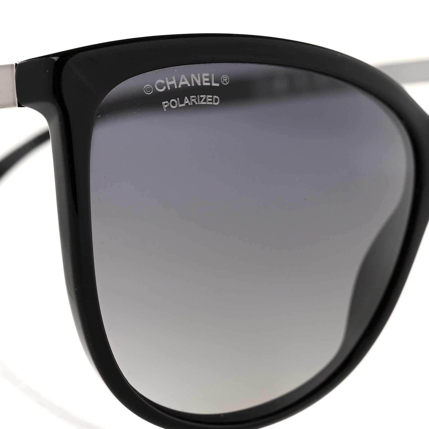 Chanel Chain Polarized Sunglasses 5352 Black 8 of 9