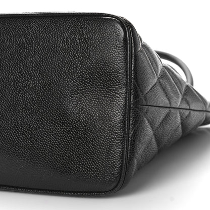 Chanel Caviar Quilted Medallion Tote Black 11 of 11