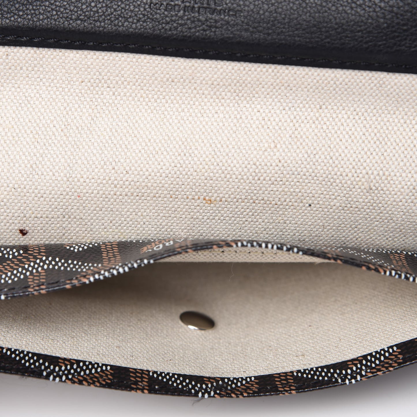 Goyardine Pouch Black