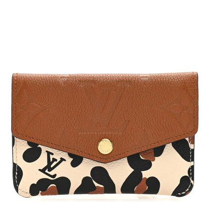 Louis Vuitton LOUIS VUITTON Empreinte Monogram Giant Wild At Heart Key Pouch Caramel 1 of 7