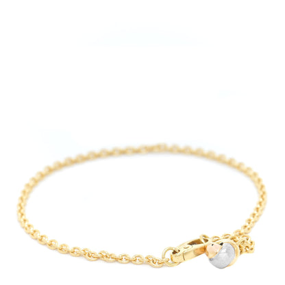 Cartier 18K Yellow White Pink Gold Trinity Ball Bracelet 1 of 5
