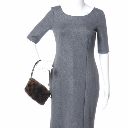 Louis Vuitton Monogram Mink Vision Milla MM Brown 2 of 7