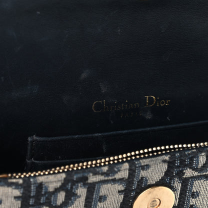 Christian Dior Oblique Saddle Belt Bag Blue 8 of 9