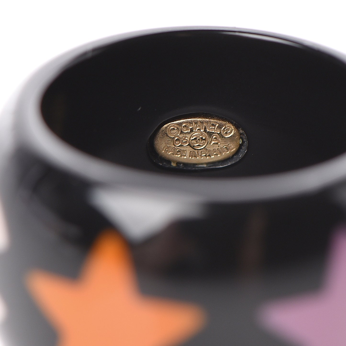 Resin CC Star Ring 6.25 Black