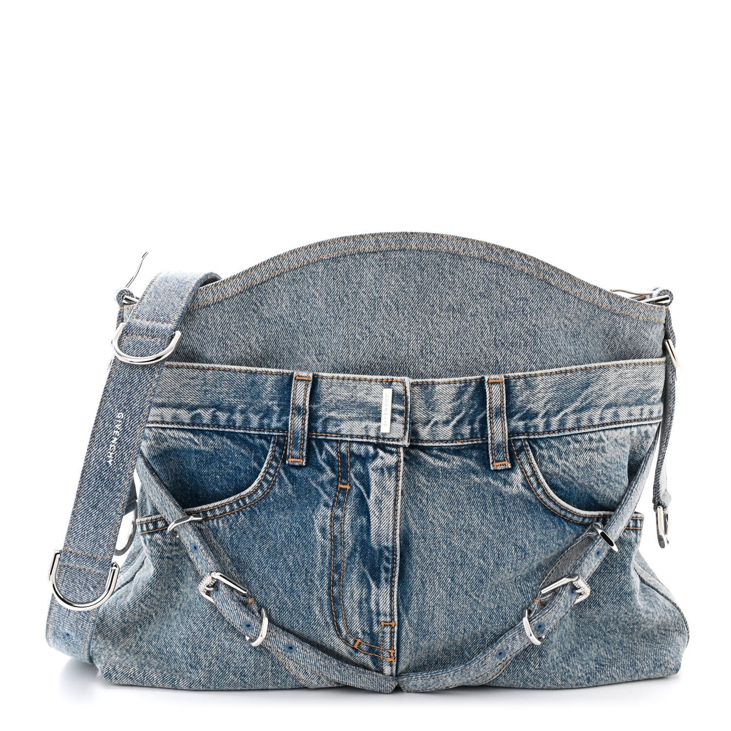Givenchy Boyfriend Denim Medium Voyou Bag Medium Blue 1 of 10