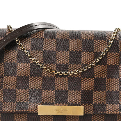 Louis Vuitton Damier Ebene Favorite PM 7 of 9