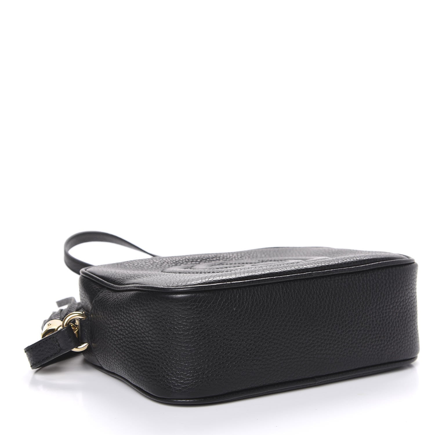 Gucci Pebbled Calfskin Small Soho Disco Bag Black 3 of 9