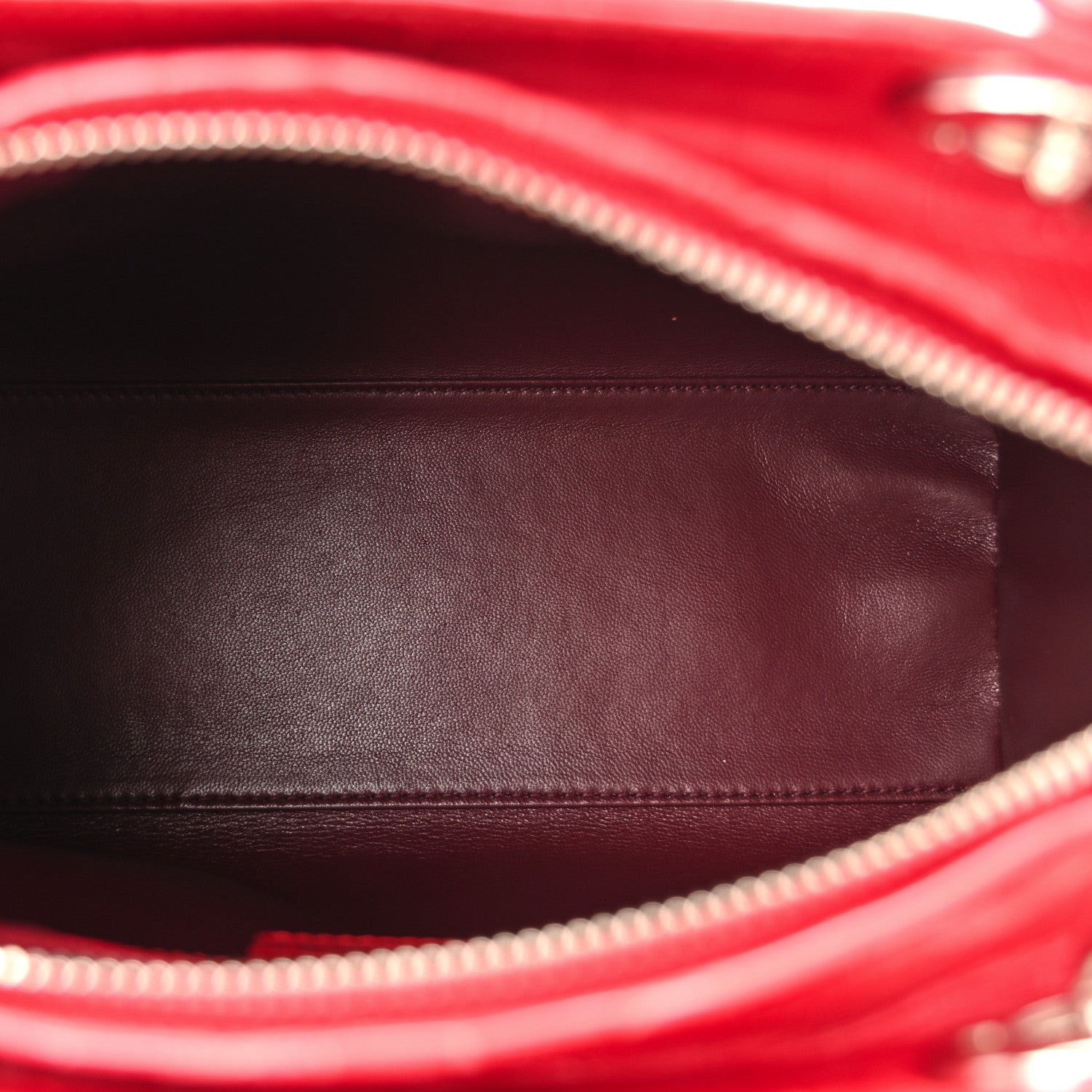 Christian Dior Alligator Medium Lady Dior Red 4 of 10