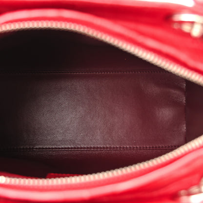 Christian Dior Alligator Medium Lady Dior Red 4 of 10