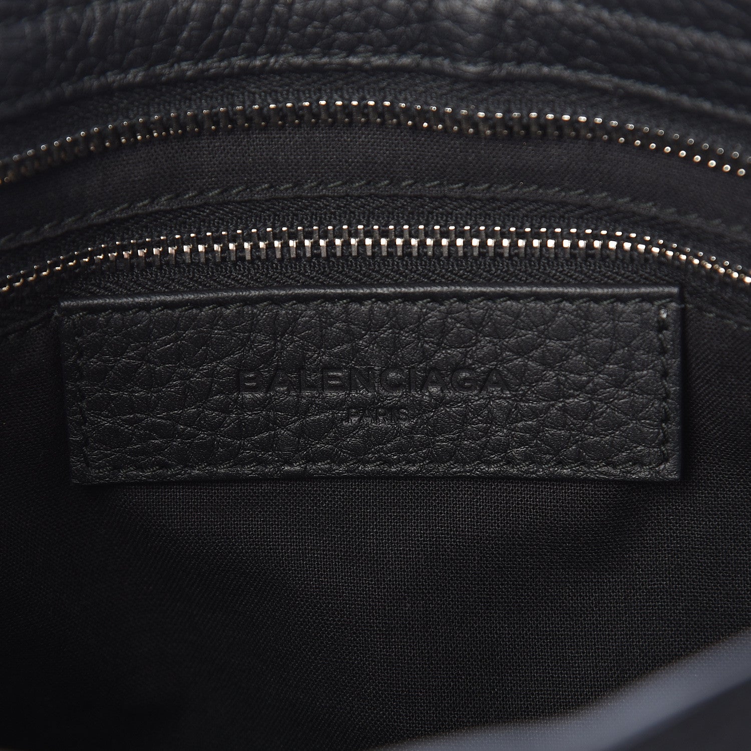 Balenciaga Vibrato Calfskin Classic Silver Hardware S City Black 7 of 14